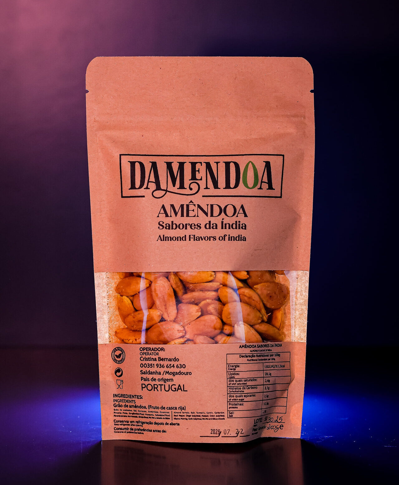 Amêndoa Sabores da Índia